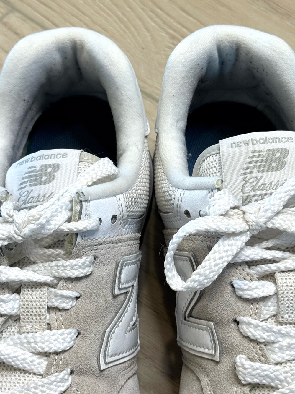 New Balance 574 Nimbus Cloud Suede Mesh Sneakers Running Shoes Size 7.5 - Picture 7 of 10